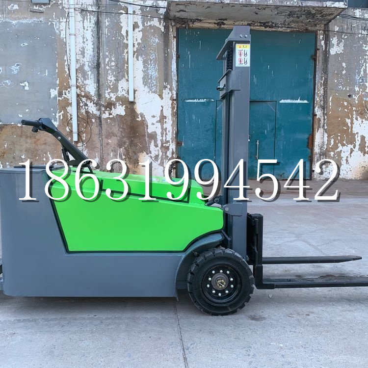 兴城市小型电动叉车1吨2吨步行站驾式电瓶堆高充电装卸车液压升降车铲车